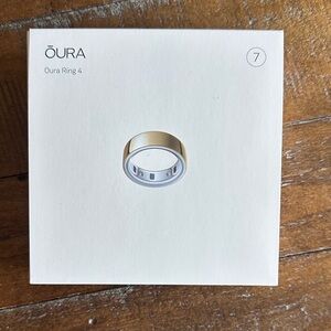 Oura Ring 4 Gold, Size 7